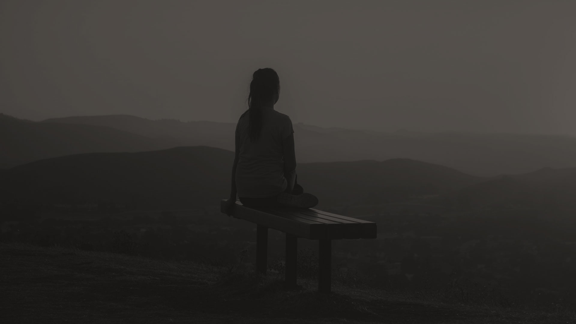 On the bench